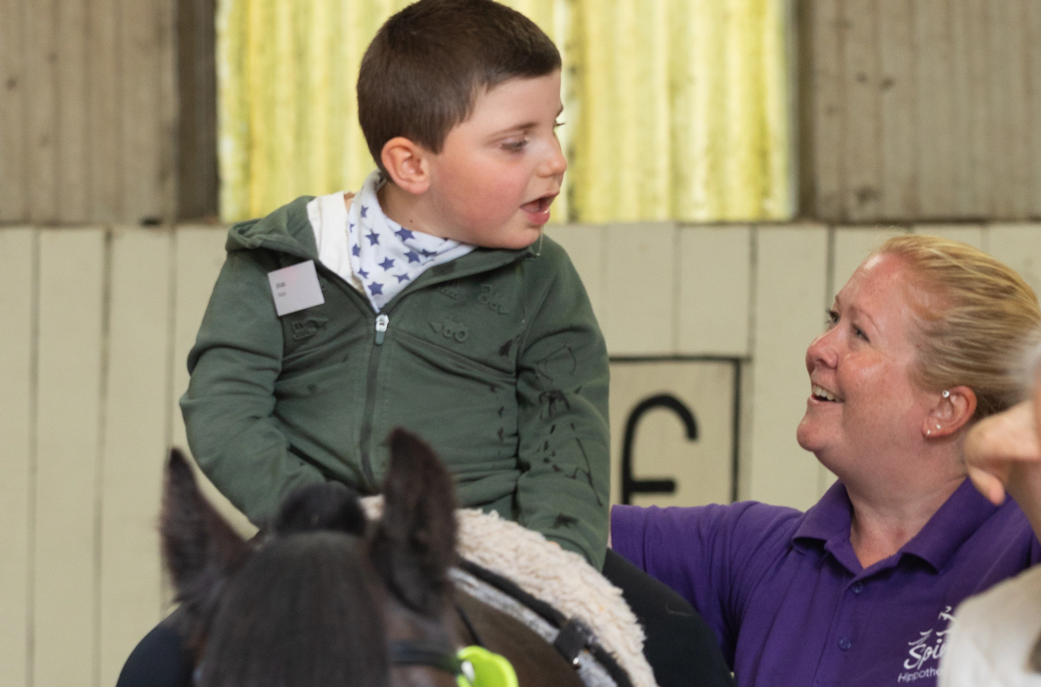 Hippotherapy at Clwyd Special Riding Centre